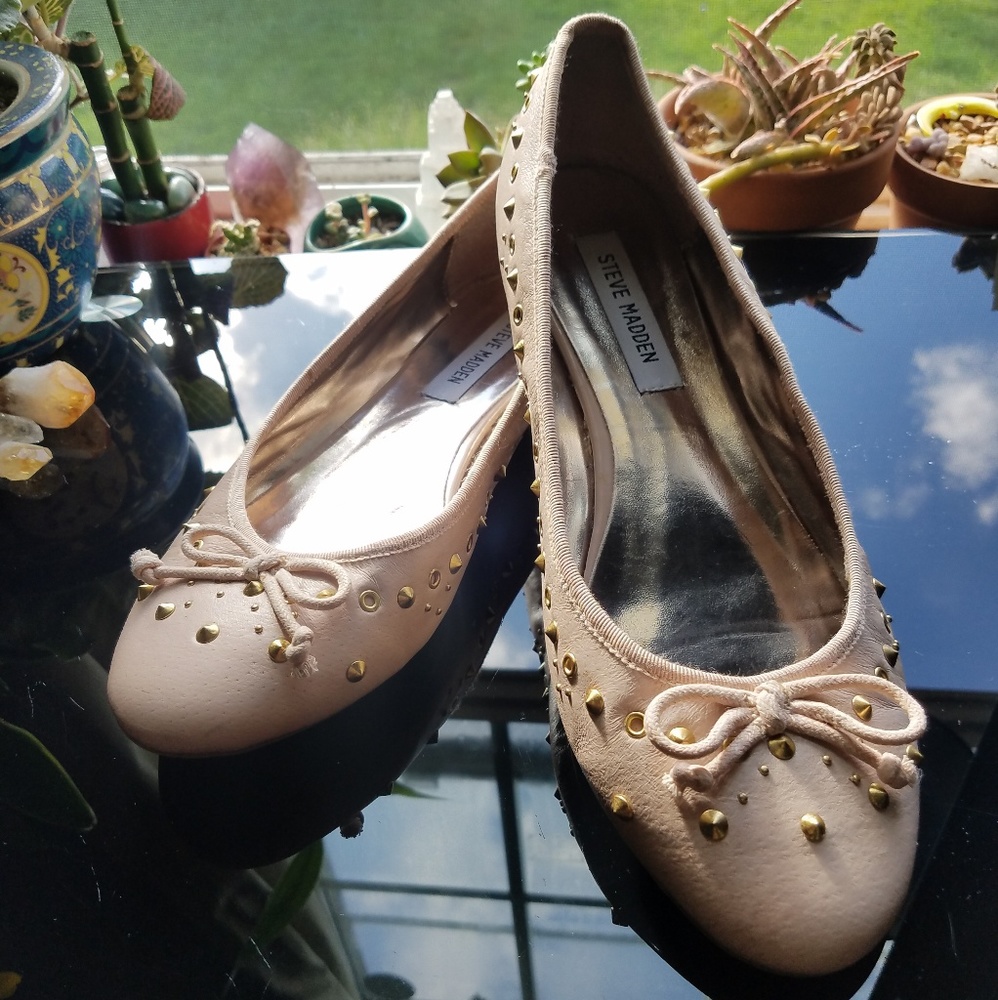 Steve Madden punk ballerina flats
